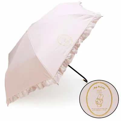 My Melody Folding Parasol With Charm For Both Sunny And Rainy Days Scallop • $77.99