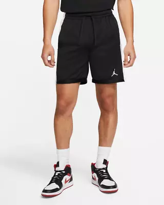 Nike Jordan Sport Dri-Fit Mens Shorts Black Multi Size Sportswear • $66.49