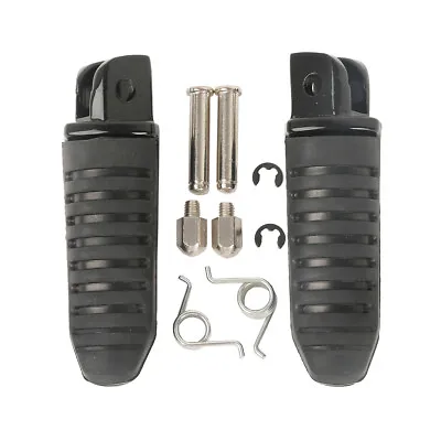 Black Front Foot Pegs Footrest Fit For Suzuki Hayabusa GSX1300R 1999-2012 • $9.99