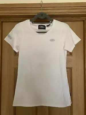 Genuine Land Rover Women's Oval Badge T-Shirt Size 14 • £8