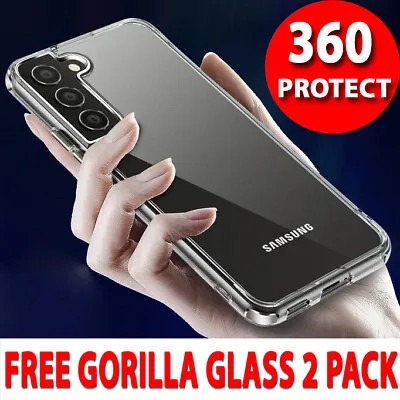 £3.99 • Buy Clear Case Cover For Samsung Galaxy S22 S20 FE A13 A53 A22 A33 A52 A32 A21s A12