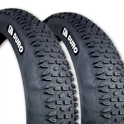 Two Duro Crux 29x3.25 Fat Bike 29+ Mountain Bike Tires Tubeless Folding Bead • $158.88