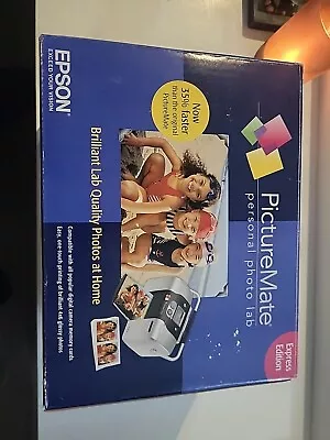 Epson PictureMate Personal Photo Lab New Open Box Never Used • $85