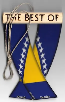 Rear View Mirror Car Flags Bosnia Bosnian Unity Flagz For Inside The Car • $12.98