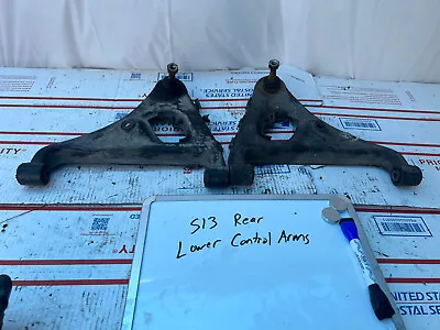 1989-1994 Nissan 240sx S13 OEM Rear Lower Control Arm Set LH RH 180sx Silvia • $65