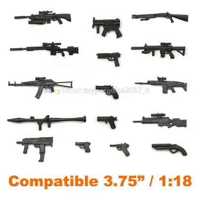 $10.99 • Buy 1/18 3.75  Figure Weapon Machine Parts Gun Model For Chap Mei  JOYTOY Krieg
