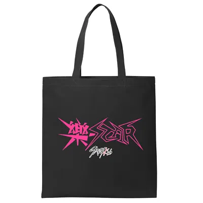 KPLUSPOP Stray Kids Rock-Star Album K-POP Logo Graphic Tote Shoulder Bag • $14.99