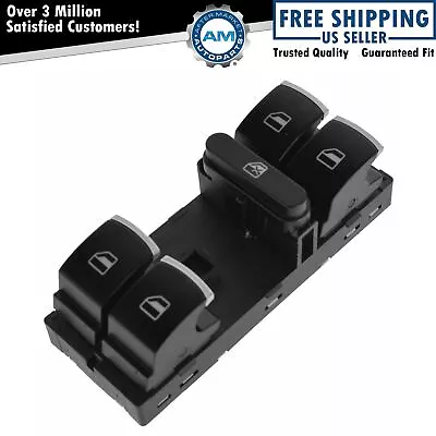 $21.91 • Buy Master Power Window Switch Front LH Left Driver For VW Passat Tiguan Jetta Golf