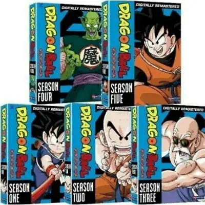 Dragon Ball Complete Series Seasons 1-5 DVD Brand New & Sealed USA Free Shipping • $30.99