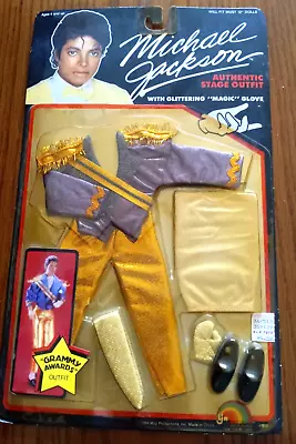 Michael Jackson  Grammy Awards  Outfit  Magic Glove  #7810 MIP 1984 • £8.03
