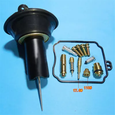 Carburetor Repair Kit Plunger Assembly Jet Needle For Yamaha Virago XV250 Carb • $18.26