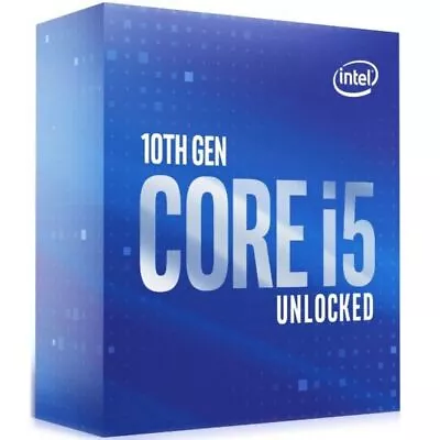 Intel LGA 1200 10th Core I5 10600K 6 Cores/12 Threads 4.1/4.8Ghz CPU Processor • $88