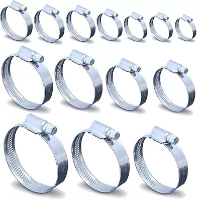 £2.32 • Buy Hose Clips Stainless Steel Jubilee Worm Clamp Tubing Clip Hose Clamps Pipe Fuel