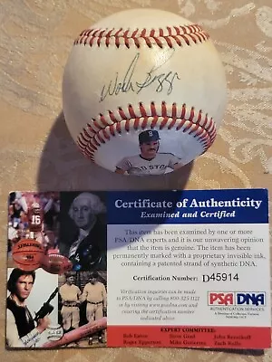 Wade Boggs Signed Baseball Autograph Auto PSA/DNA • $55