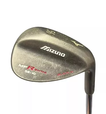 MIZUNO MP R Series Black Ni 56•10 Sand Wedge RH Steel Shaft Stiff 8950 GH • $30