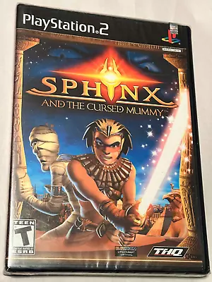 Sphinx And The Cursed Mummy (Sony PlayStation 2) PS2 *Brand New Factory Sealed* • $24.99