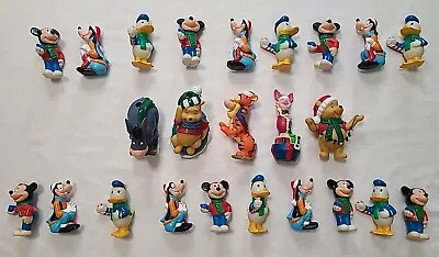 Disney Vintage Mickey & Friends Holiday Christmas String Light Covers Lot Of 24 • $29.88