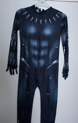 Marvel Avengers Endgame Black Panther Childs Costume 140cm • £8.99