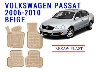 Premium Car  Mats For 2006-2010 Volkswagen Passat Floor Mats Custom Fit Beige • $119.99