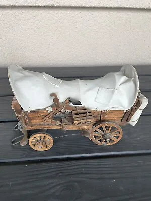 $49 • Buy Vintage 12  Wooden Western Covered Wagon  - Great Design