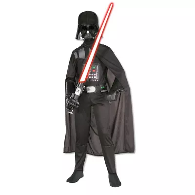 Star Wars Darth Vader Classic Costume Dress Up Party Cosplay Outfit Size 13-14y • $47