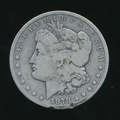 1878-cc Morgan Silver Dollar $1 ~ Circulated ~ Free S/h Inv:3 • $129.95