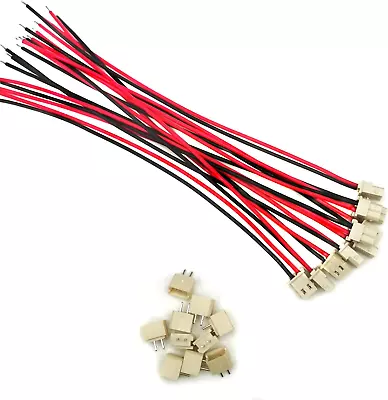 10Pairs 24AWG MOLEX 5264 2Pin Connector Plug With 150Mm Wire Cables And 2Pin Fem • $15.15