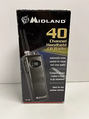 Midland 40 Channel CB Transceiver 40 Channel 7-Watt Model 75-785 New In Box • $55.86