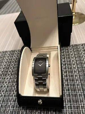 Movado Eliro Men's Watch Black - 84C61452 • $500