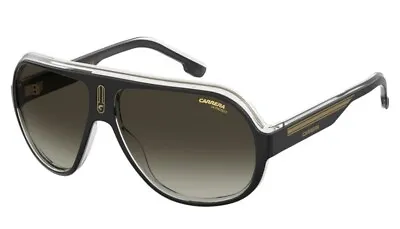 Carrera Speedway Black Gold Sunglasses Sport Racing Designer Retro UV Protect • $148