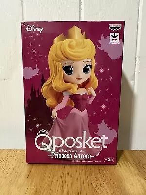 Disney Q Posket | Sleeping Beauty | Princess Aurora Pink Dress Figure • $25
