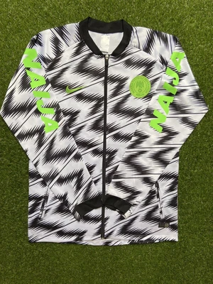 £26.41 • Buy Nigeria 2018 World Cup Pre Match Track Top Rare XL Football Shirt
