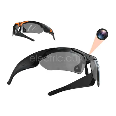 HD 1080P Glasses Camera Sunglasses Eyewear DVR Digital Video Audio Recorder Cam • $10.98
