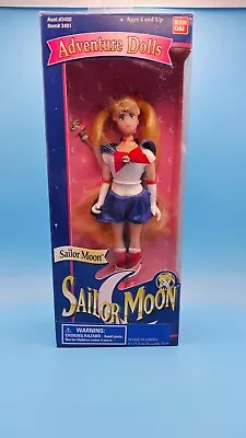 Sailor Moon Bandai Adventure Poseable Doll 6  Vintage 1995 SEALED #3401 New • $17.99