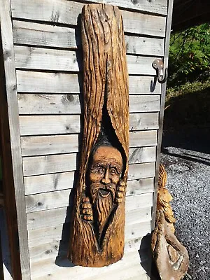 £239.99 • Buy Chainsaw Carved Green Man / Wood Spirit