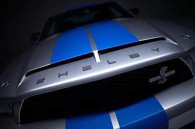 2008 FORD MUSTANG SHELBY GT500KR COBRA CAR POSTER STYLE C 24x36 9MIL PAPER • $39.95