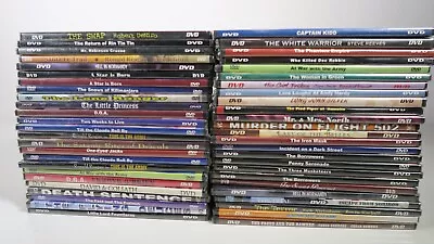 $129.95 • Buy Classic Movies The Iron Mask, Lone Ranger Digitally Remastered DVD Bulk Lot (50)