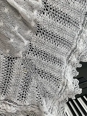 £60 • Buy New Hand Knitted Baby Shawl