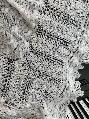 £60 • Buy New Hand Knitted Baby Shawl