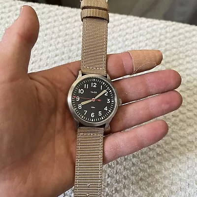 VAER S5 Standard Issue Field Watch Quartz Khaki Nylon Straps • $99.99