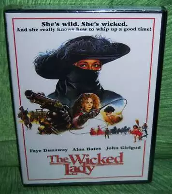 New Rare Oop Kino Lorber Faye Dunaway Alan Bates The Wicked Lady Movie Dvd 1983 • $26.95