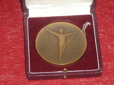 [Coll.j. Domard Sport] Medal Games Olympics 1rst Winter Games Chamonix 1924 • $23729.13