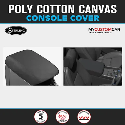 For Toyota Landcruiser 200 Series 2007-2021 Canvas Console Lid Cover Charcoal • $39.99