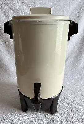 Vintage West Bend Westmark 30 Cup Coffee Maker Percolator 11838 No Cord • $16.99