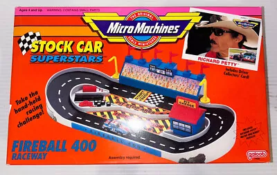 Galoob Micro Machines Stock Car Superstars Richard Petty Fireball 400 MISB! • $45