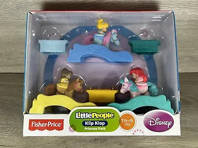 £23.99 • Buy Fisher Price Little People Disney Princess Pack Klip Klop Brand New