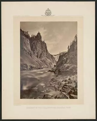 Photo:Grand Ca�on Of The Yellowstone River/ W.H. Jacksonphoto. • $9.99