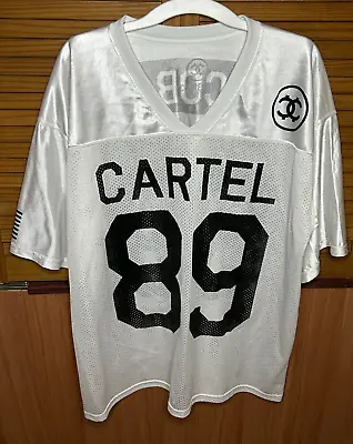 $9.99 • Buy Currency Cartel Escobar Jersey Shirt Size XL White