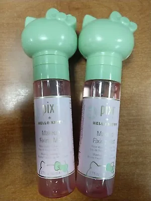 2 Pack:  Pixi Makeup Fixing Mist 2.7 Oz + Hello Kitty Setting Makeup Wear - R1P1 • $16.99