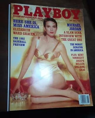  Playboy Magazine May 1992 Miss America Playmate Victoria (Nicole) Smith • $3